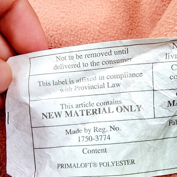 Lululemon Women's Coral Long Sleeve Textured Fleece Full Zip Jacket Size 2 - Picture 10 of 11